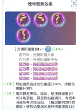 光明凤凰魂骨套装展示