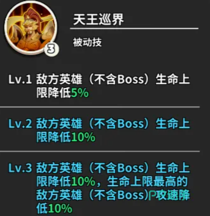 李天王整体技能体系总结图