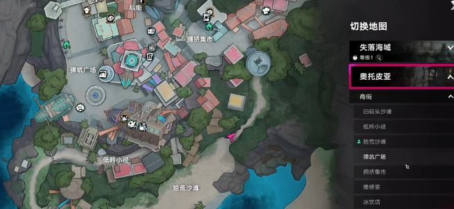 遗忘之海石油分布图及主要油田位置详解
