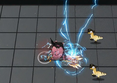 高压回填斩技能效果示意图