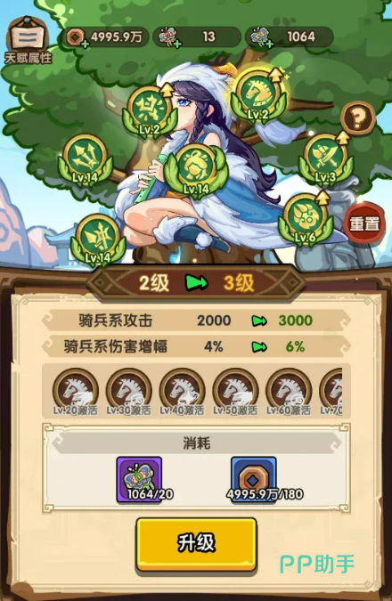 我是大主公郊游玩法界面