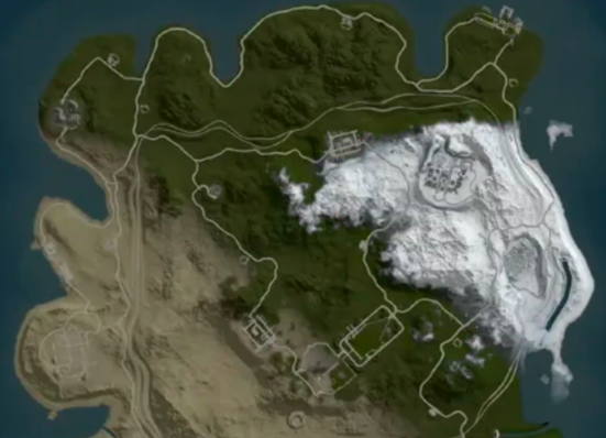 失控进化雪山地形实拍图