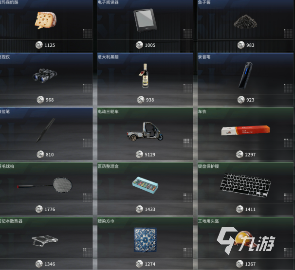 竞拍之王全物品图鉴及详细列表