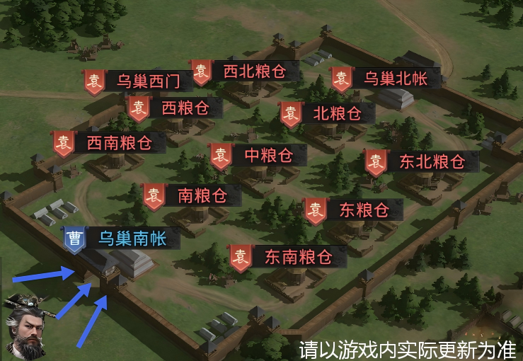 乌巢粮仓结构与效果说明图