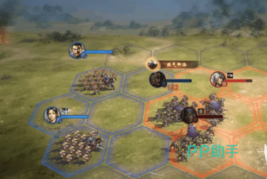 三国志王道天下兵种协同与技能配合示意图