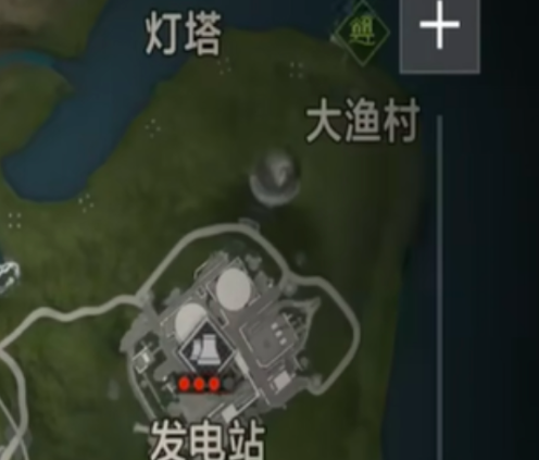 渔村与发电站Boss分布对比图