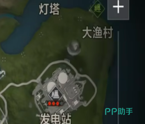 渔村与发电站Boss分布对比图