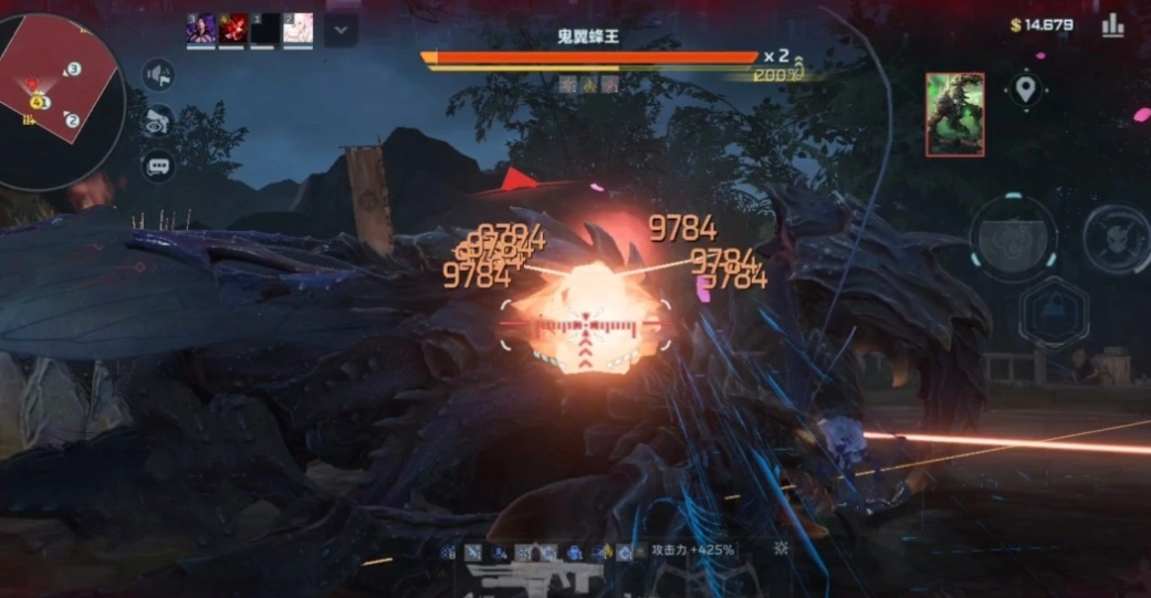 樱之城庭院区Boss战场景