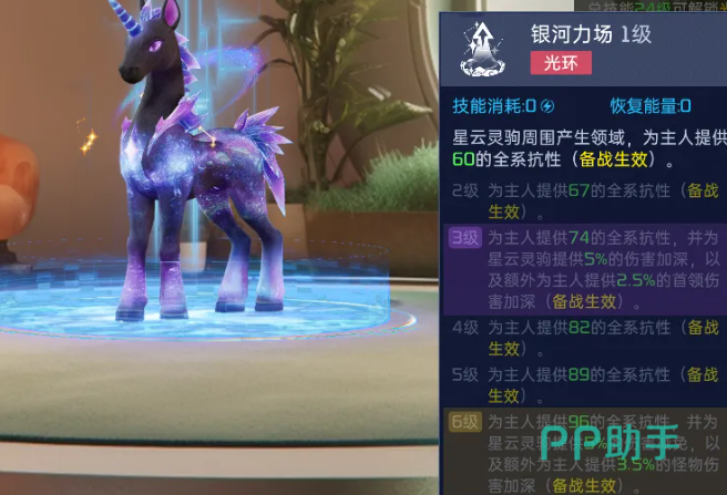 星云灵驹光环领域效果展示