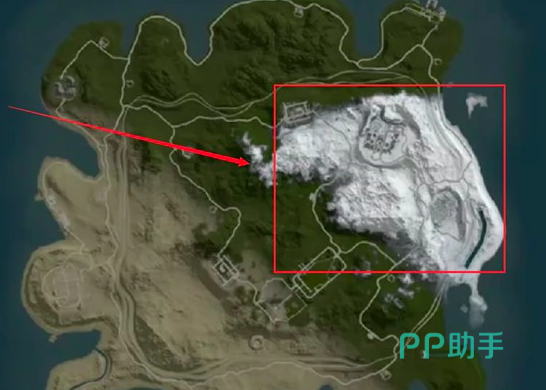 失控进化雪山地图入口示意图