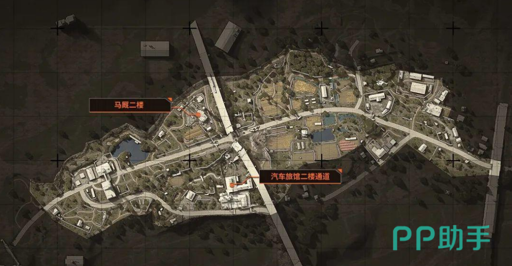 暗区突围体验服S13赛季免保箱分布示意图