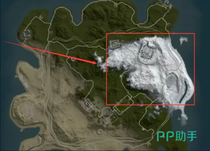 失控进化雪山场景示意图