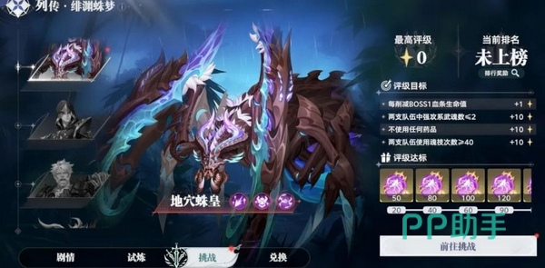 绯渊蛛梦试炼关层级开放节奏说明图