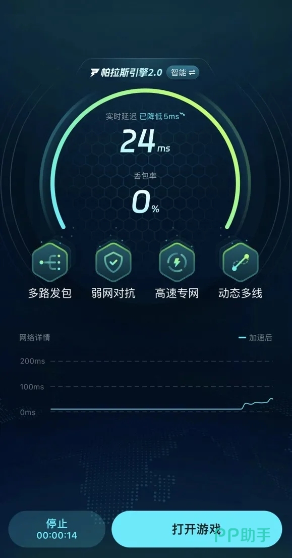 王者荣耀biubiu加速器实测效果对比图