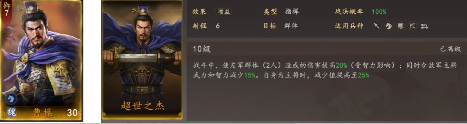 三国志王道天下赵云关羽吕布爆发阵容示意图