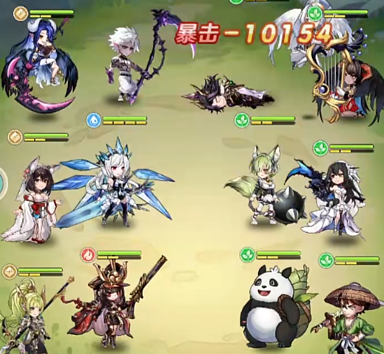 朱雀PVP对战表现示意图