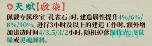 江南百景图王希孟适用建造场景说明图
