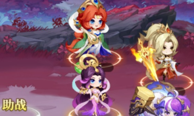 魔神战纪魔族五人标准配置示意图