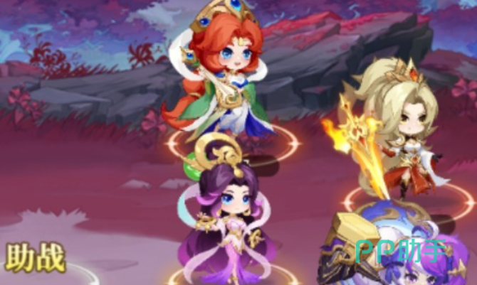 魔神战纪魔族五人标准配置示意图