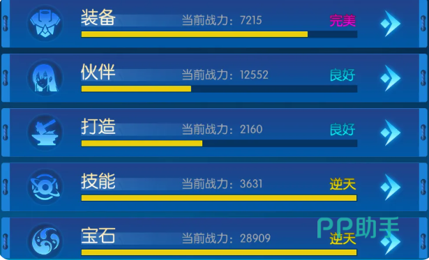 耀世格斗副本阵容配置示意图