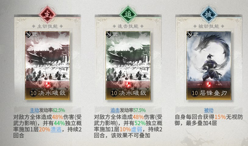 魏延技能配置图