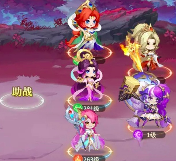 萌神战姬阵营光环加成对比图