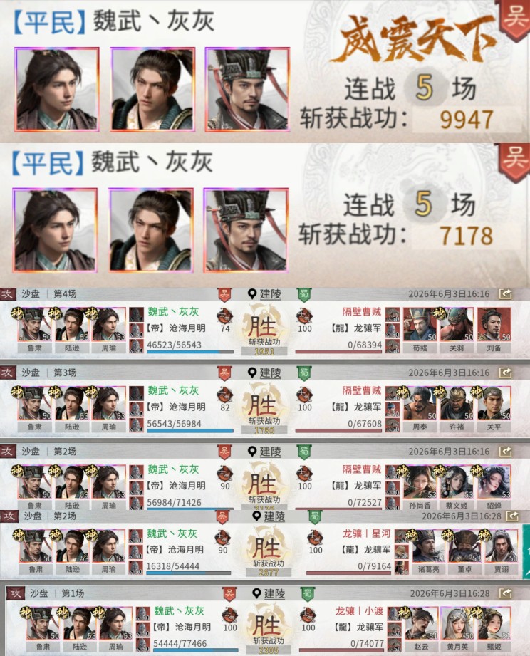 火烧队实战战报