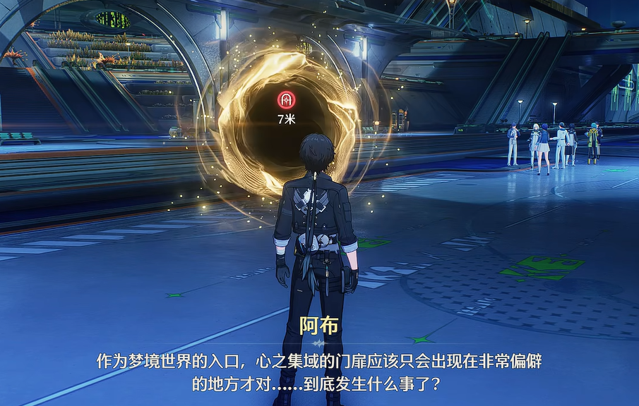 鸣潮学院内异常门扉触发点