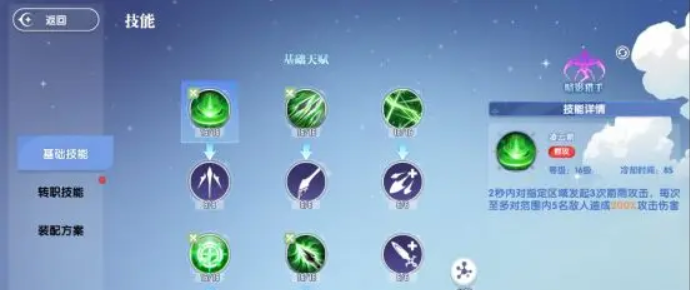贯裂箭技能详情界面