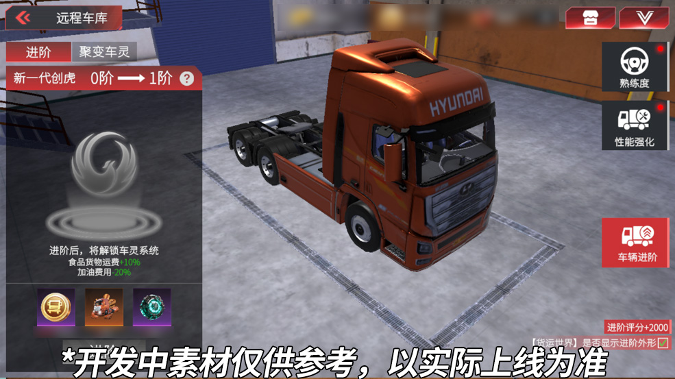 卡车人生聚变车灵系统展示图