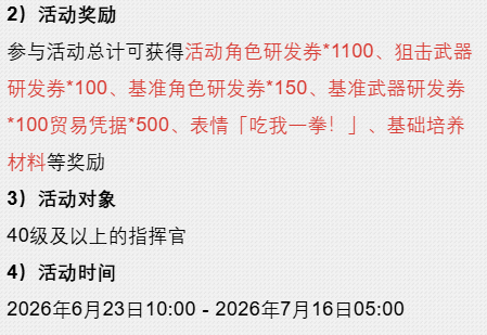旧世游艺活动完整奖励列表