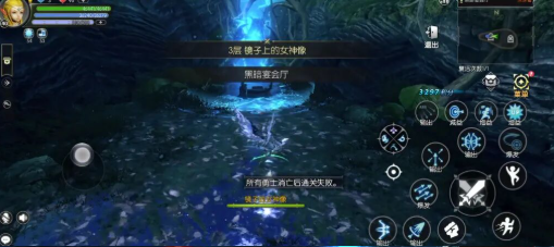 食尸鬼甬道岩浆球躲避示意图