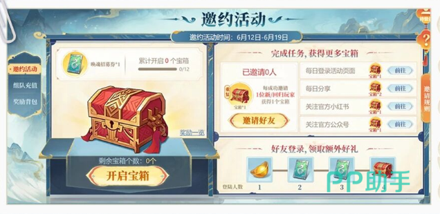 邀约活动与充值返利说明图