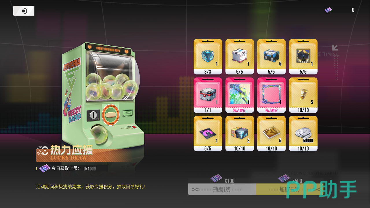 热力应援活动说明图