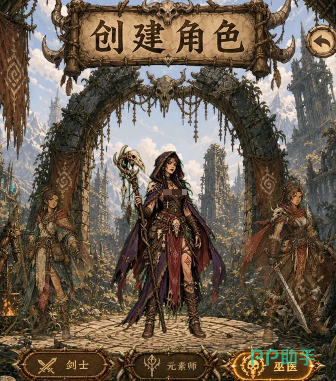 荒野之旅游戏主界面