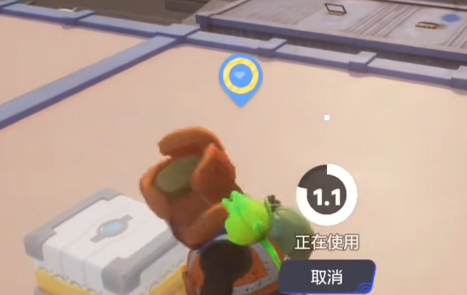 奥星热浪撤离点界面示意图