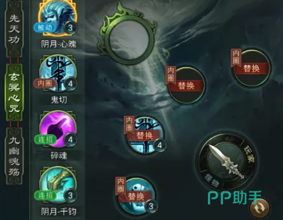 阴月加点与装备搭配示意