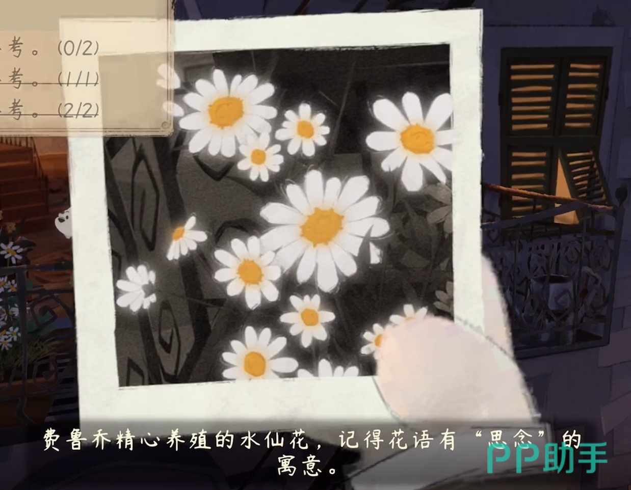 客厅全家福与水仙花特写