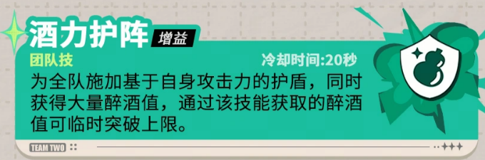 酒力护阵技能效果示意图