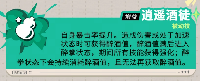 逍遥酒徒技能说明图