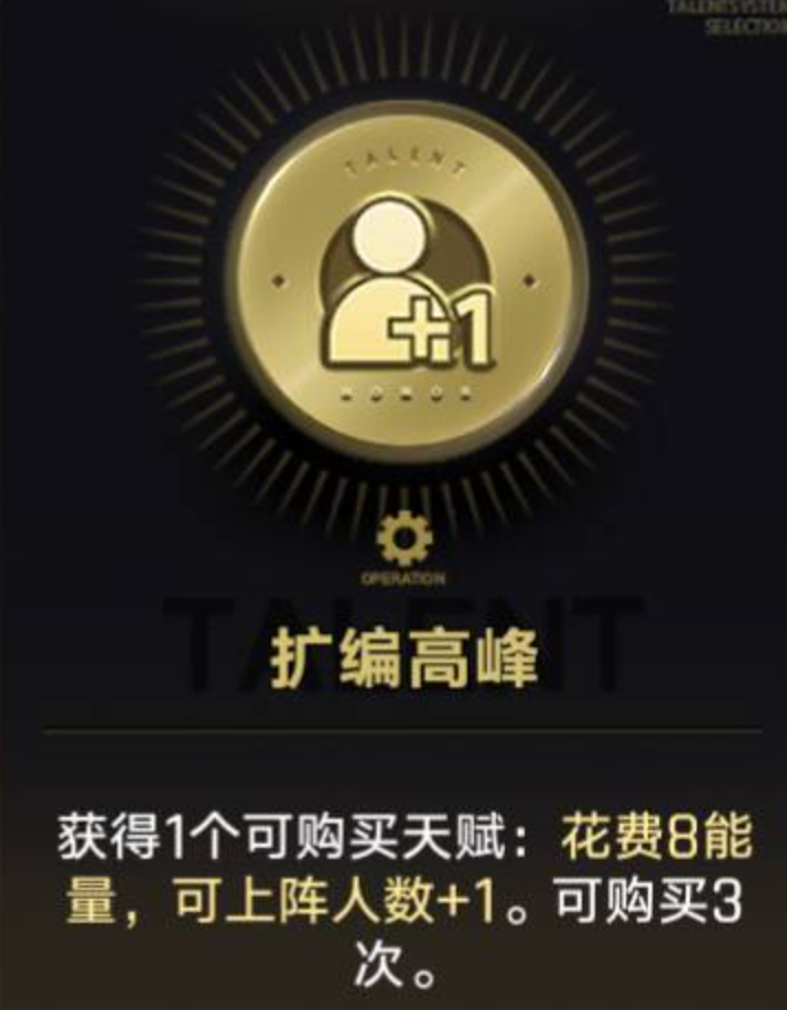 王者万象棋人口上限与天赋牌说明
