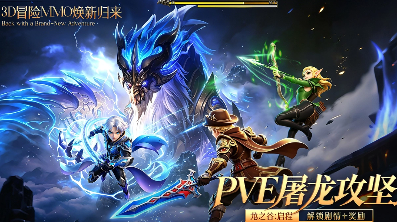 龙之谷启程战神技能展示图一