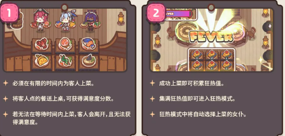 胜利女神新的希望海盗咖啡厅送餐界面