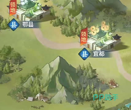 三国大冒险列传界面示意图