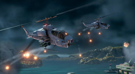 AH-1W超级眼镜蛇直升机武装挂载示意图