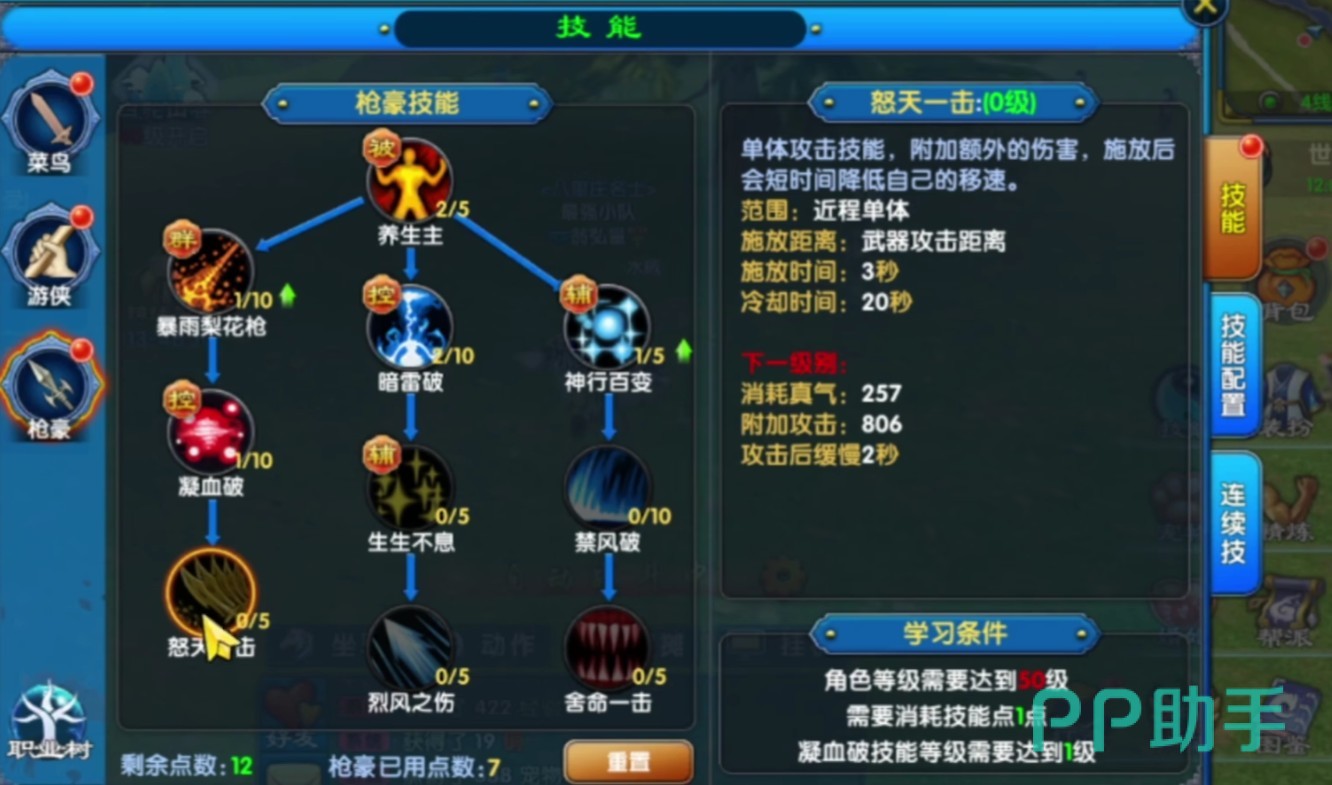 枪豪职业展示图