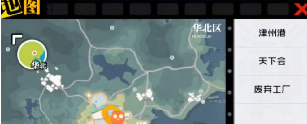大乌帕森林区域示意图