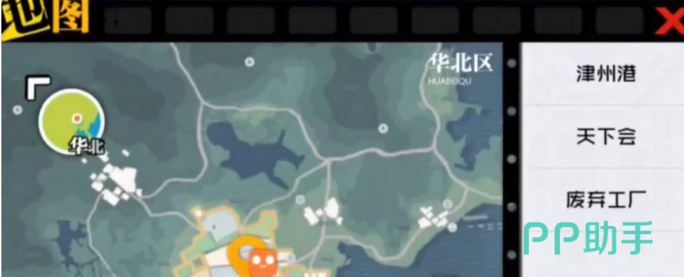 大乌帕森林区域示意图
