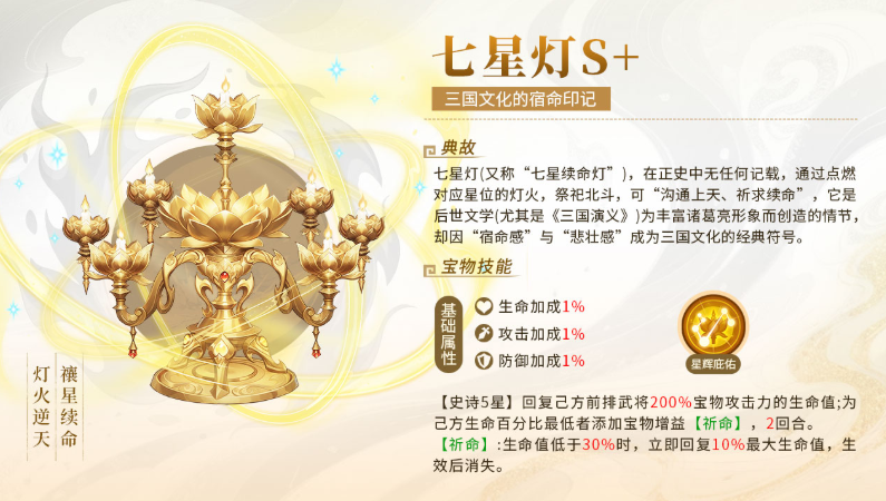三国大冒险宝物系统总览图