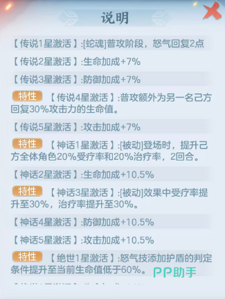 华佗天赋与阵容适配说明图